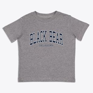 Black Bear Oklahoma Traditional Toddler T-Shirt