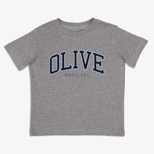 Olive Maryland Traditional Toddler T-Shirt