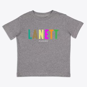 Lanett Alabama Color Pop Toddler T-Shirt