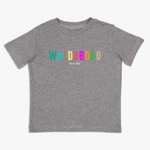 Waldoboro Maine Color Pop Toddler T-Shirt