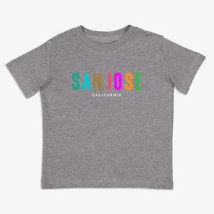 San Jose California Color Pop Toddler T-Shirt