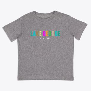 Lake George New York Color Pop Toddler T-Shirt