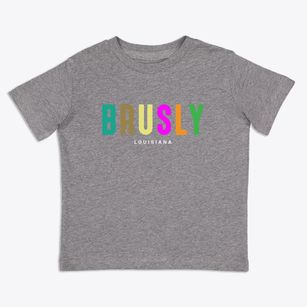 Brusly Louisiana Color Pop Toddler T-Shirt