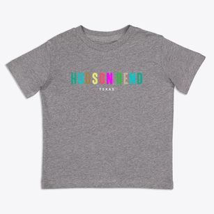 Hudson Bend Texas Color Pop Toddler T-Shirt
