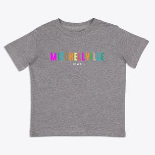 Mitchellville Iowa Color Pop Toddler T-Shirt