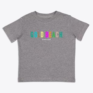 Gold Beach Oregon Color Pop Toddler T-Shirt