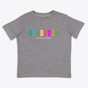 Braddock Pennsylvania Color Pop Toddler T-Shirt