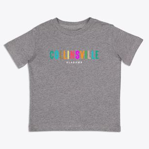 Collinsville Alabama Color Pop Toddler T-Shirt