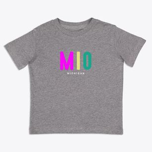 Mio Michigan Color Pop Toddler T-Shirt
