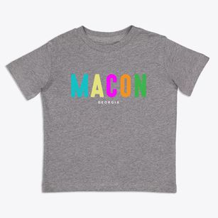 Macon Georgia Color Pop Toddler T-Shirt