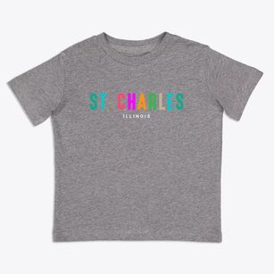 St. Charles Illinois Color Pop Toddler T-Shirt