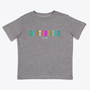 Centerfield Utah Color Pop Toddler T-Shirt