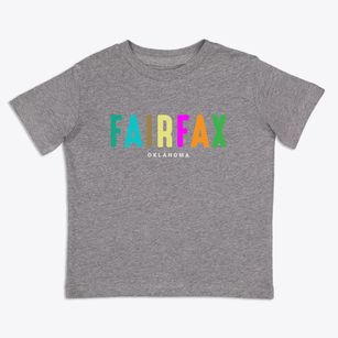 Fairfax Oklahoma Color Pop Toddler T-Shirt
