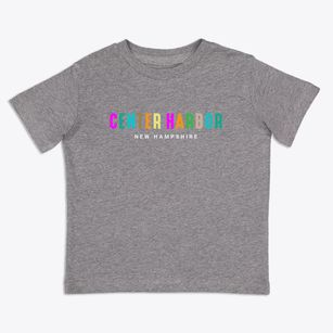 Center Harbor New Hampshire Color Pop Toddler T-Shirt