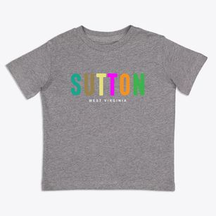 Sutton West Virginia Color Pop Toddler T-Shirt