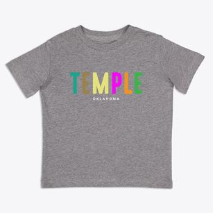 Temple Oklahoma Color Pop Toddler T-Shirt