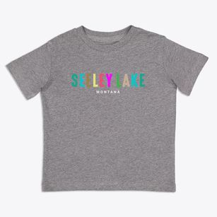 Seeley Lake Montana Color Pop Toddler T-Shirt