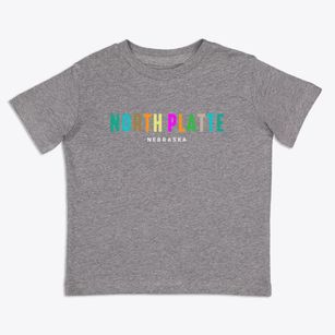 North Platte Nebraska Color Pop Toddler T-Shirt