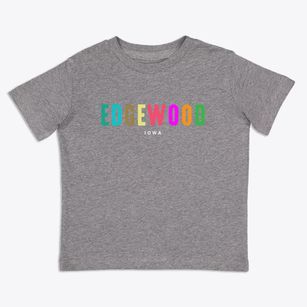 Edgewood Iowa Color Pop Toddler T-Shirt