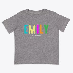 Emily Minnesota Color Pop Toddler T-Shirt