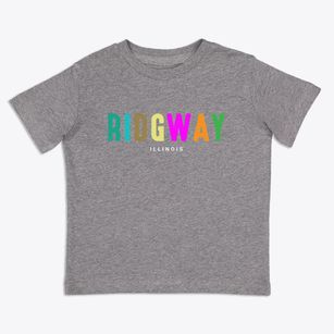 Ridgway Illinois Color Pop Toddler T-Shirt