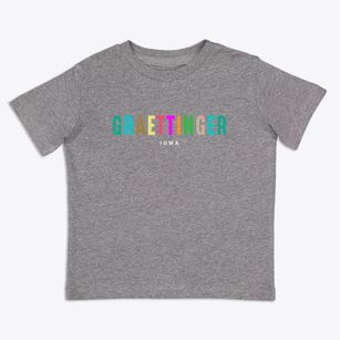 Graettinger Iowa Color Pop Toddler T-Shirt