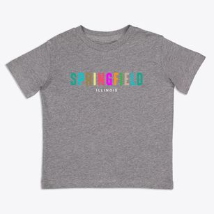 Springfield Illinois Color Pop Toddler T-Shirt