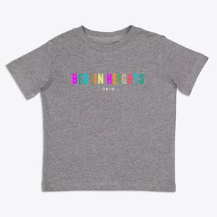Berlin Heights Ohio Color Pop Toddler T-Shirt