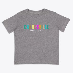 Cranesville Pennsylvania Color Pop Toddler T-Shirt