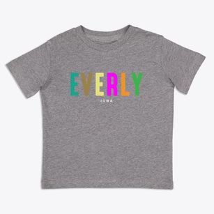 Everly Iowa Color Pop Toddler T-Shirt