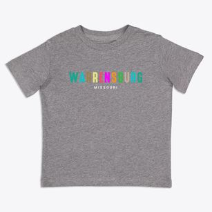 Warrensburg Missouri Color Pop Toddler T-Shirt