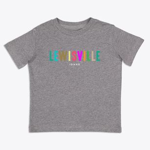 Lewisville Idaho Color Pop Toddler T-Shirt