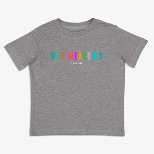 New Meadows Idaho Color Pop Toddler T-Shirt