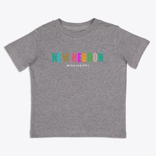 New Hebron Mississippi Color Pop Toddler T-Shirt