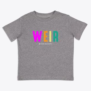 Weir Mississippi Color Pop Toddler T-Shirt