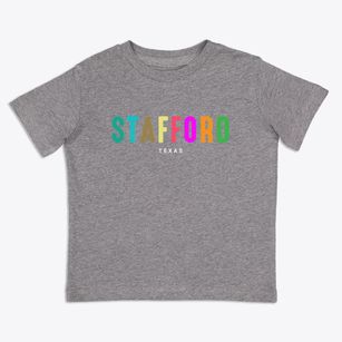 Stafford Texas Color Pop Toddler T-Shirt