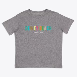 Dewey Beach Delaware Color Pop Toddler T-Shirt