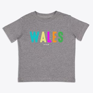 Wales Utah Color Pop Toddler T-Shirt