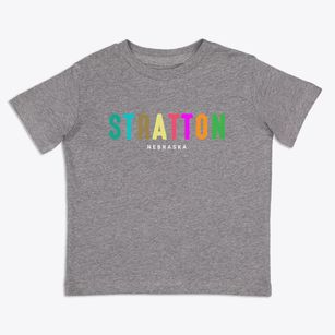 Stratton Nebraska Color Pop Toddler T-Shirt