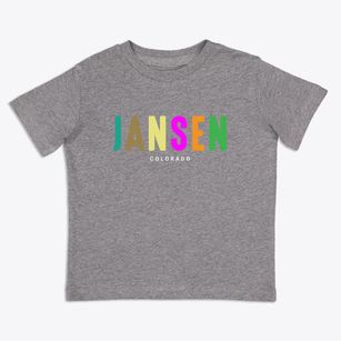 Jansen Colorado Color Pop Toddler T-Shirt