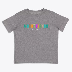 Mount Vernon Illinois Color Pop Toddler T-Shirt