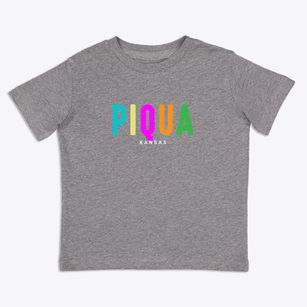 Piqua Kansas Color Pop Toddler T-Shirt