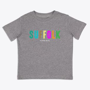 Suffolk Virginia Color Pop Toddler T-Shirt