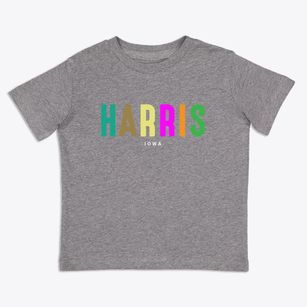 Harris Iowa Color Pop Toddler T-Shirt