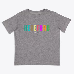 Hereford Texas Color Pop Toddler T-Shirt