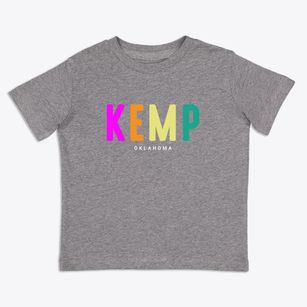 Kemp Oklahoma Color Pop Toddler T-Shirt