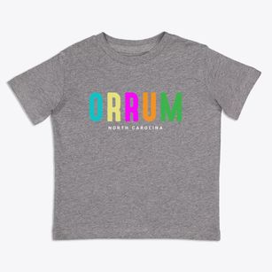 Orrum North Carolina Color Pop Toddler T-Shirt
