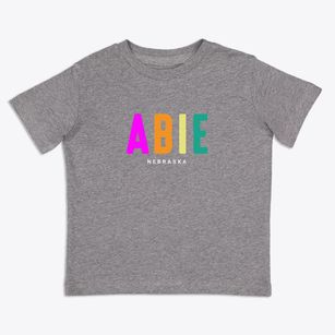Abie Nebraska Color Pop Toddler T-Shirt