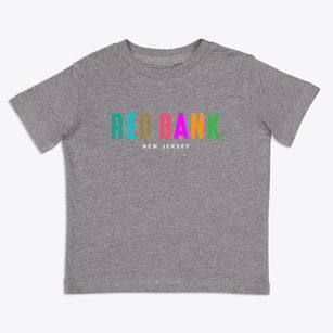 Red Bank New Jersey Color Pop Toddler T-Shirt