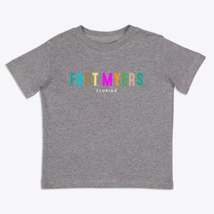 Fort Myers Florida Color Pop Toddler T-Shirt